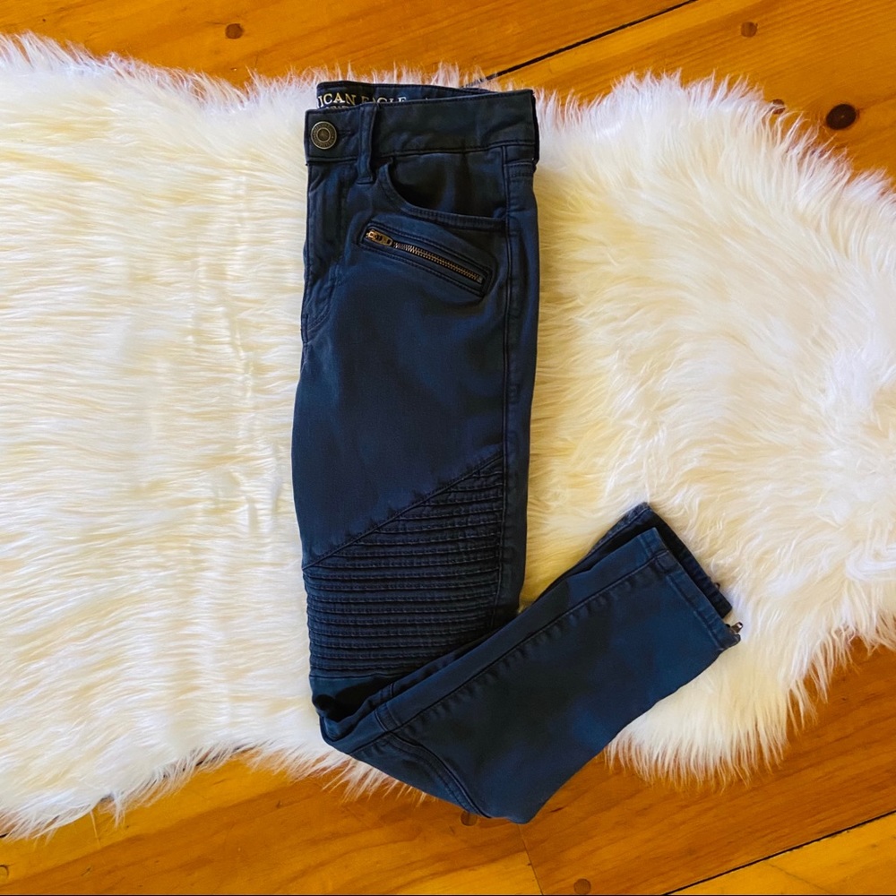 Moto Style Pants